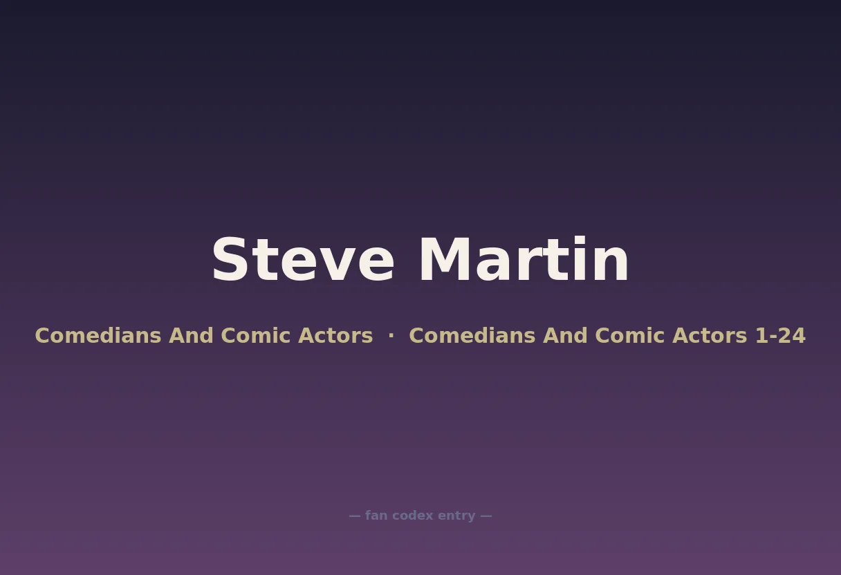 Steve Martin
