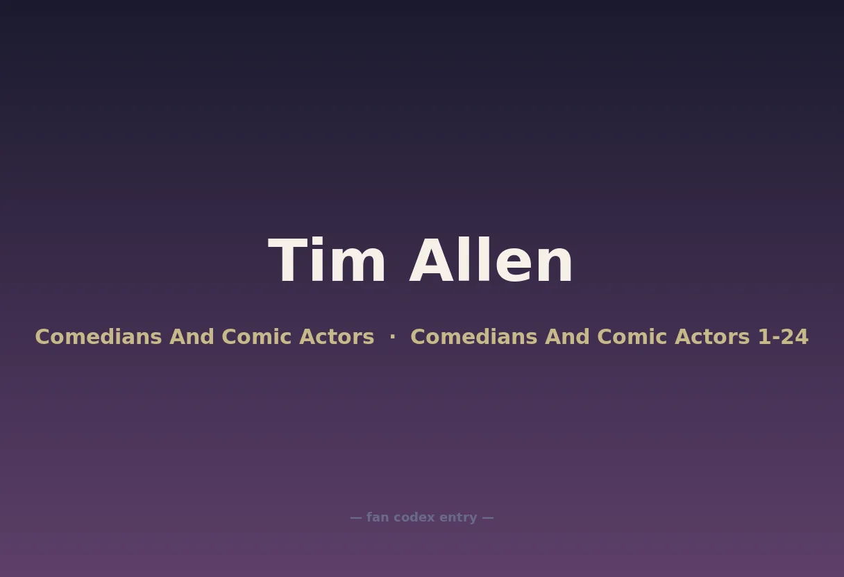 Tim Allen