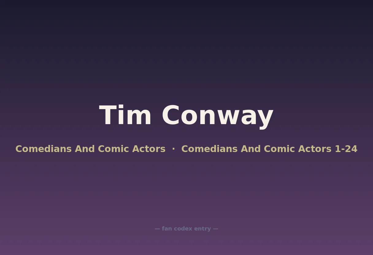 Tim Conway